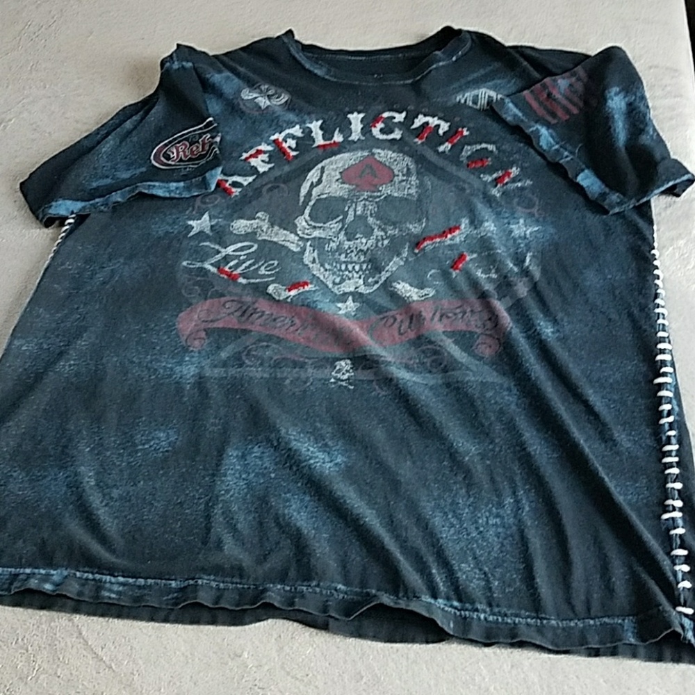 Men's affliction shirt